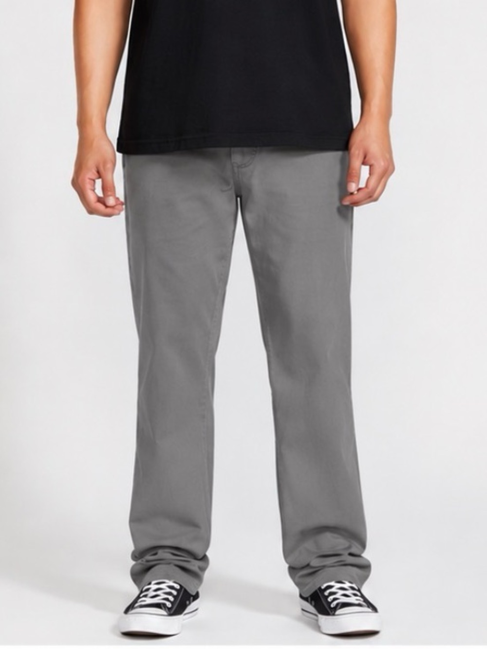 Volcom Men's Frickin Modern Stretch Chino Pants Sz: 31 - Grey
